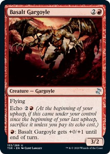 Basalt Gargoyle (153) [Time Spiral: Remastered]