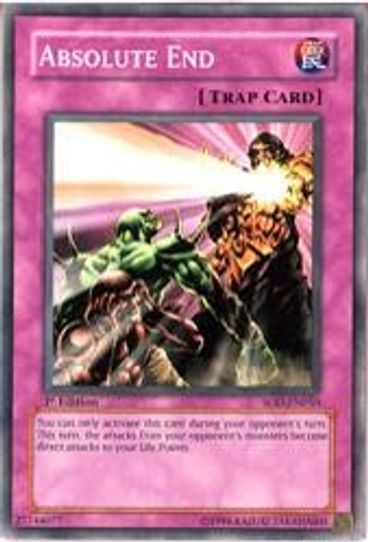 Absolute End (SOD-EN050) [Soul of the Duelist]