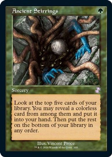 Ancient Stirrings (355) [Time Spiral: Remastered]