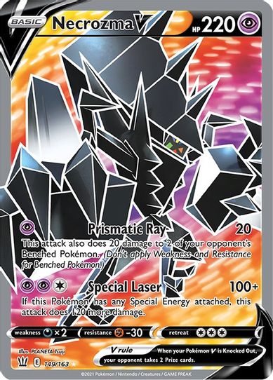 Necrozma V (Full Art) (149/163) [Sword & Shield: Battle Styles]