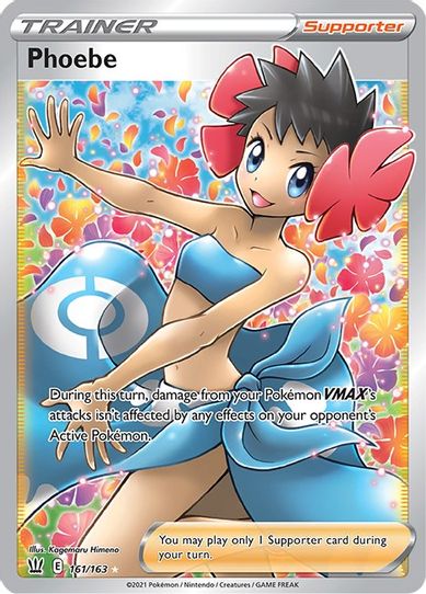 Phoebe (Full Art) (161/163) [Sword & Shield: Battle Styles]