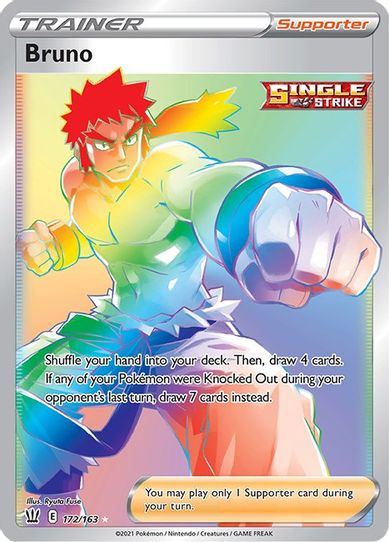 Bruno (Secret) (172/163) [Sword & Shield: Battle Styles]