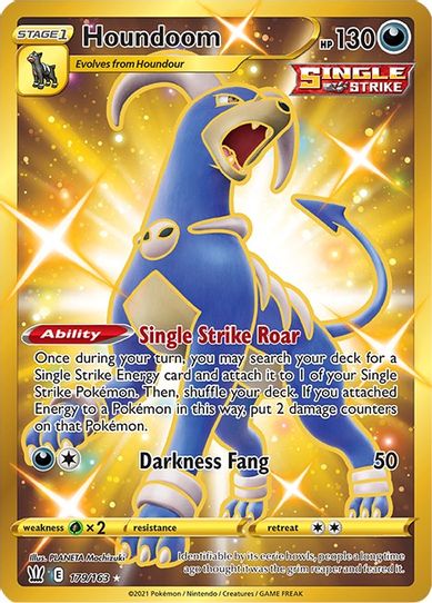Houndoom (Secret) (179/163) [Sword & Shield: Battle Styles]