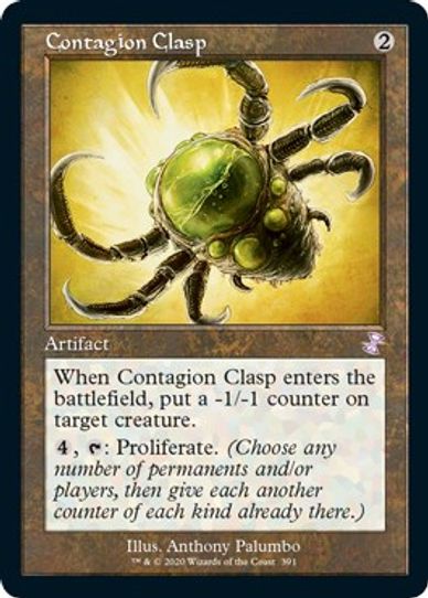 Contagion Clasp (391) [Time Spiral: Remastered]