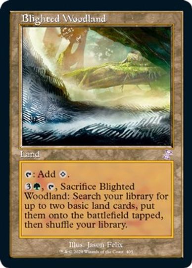 Blighted Woodland (405) [Time Spiral: Remastered]