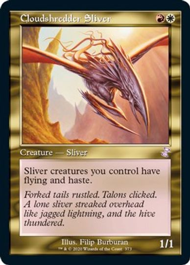 Cloudshredder Sliver (373) [Time Spiral: Remastered]