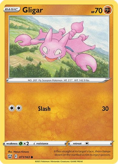 Gligar (071/163) [Sword & Shield: Battle Styles]