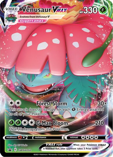 Venusaur VMAX SWSH102 (SWSH102) [SWSH: Sword & Shield Promo Cards]