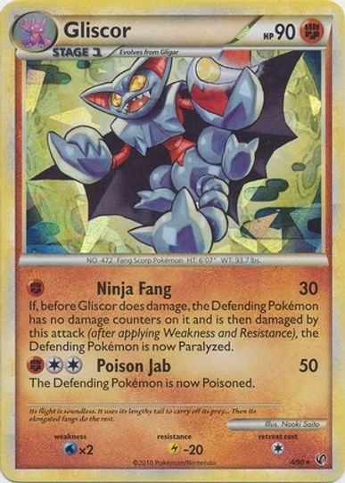 Gliscor (Cracked Ice Holo) (4) [Blister Exclusives]