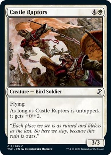 Castle Raptors (12) [Time Spiral: Remastered]