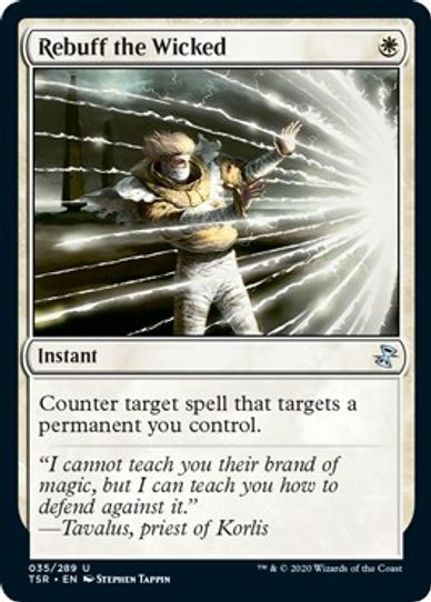 Rebuff the Wicked (35) [Time Spiral: Remastered]