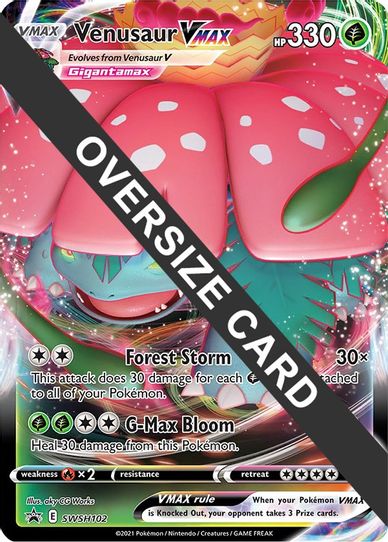 Venusaur VMAX SWSH102 (SWSH102) [First Partner Pack Jumbo Cards]