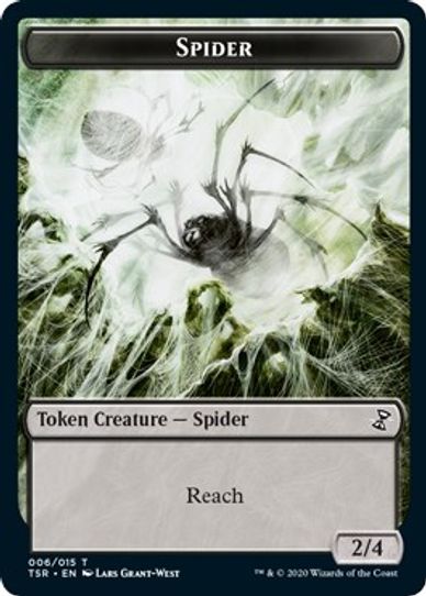 Spider Token (6) [Time Spiral: Remastered]