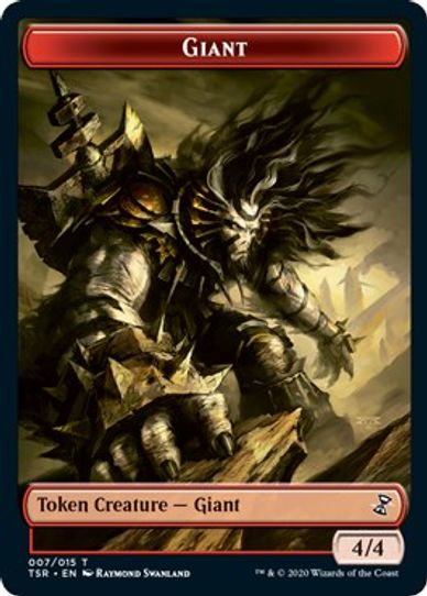 Giant Token (7) [Time Spiral: Remastered]