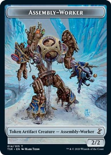 Assembly-Worker Token (14) [Time Spiral: Remastered]
