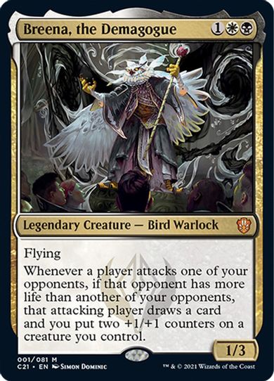 Breena, the Demagogue (1) [Commander 2021]