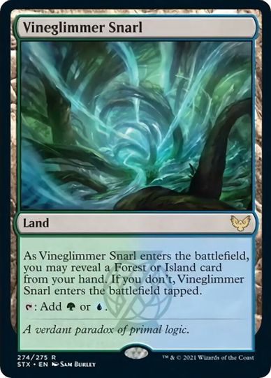 Vineglimmer Snarl (274) [Strixhaven: School of Mages]