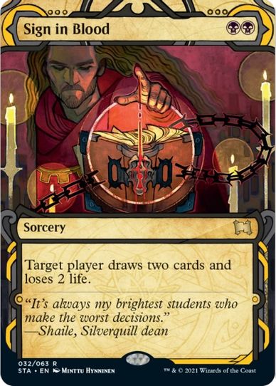 Sign in Blood (32) [Strixhaven: Mystical Archives]