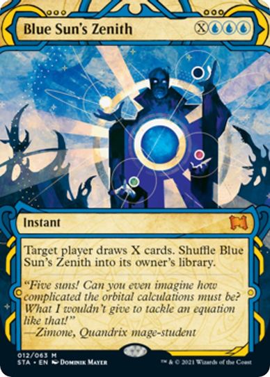 Blue Sun's Zenith (12) [Strixhaven: Mystical Archives]