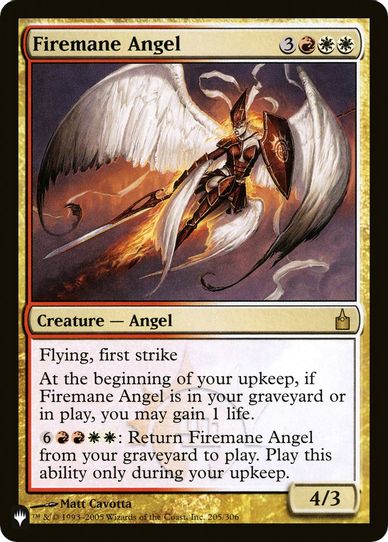 Firemane Angel (199) [The List]