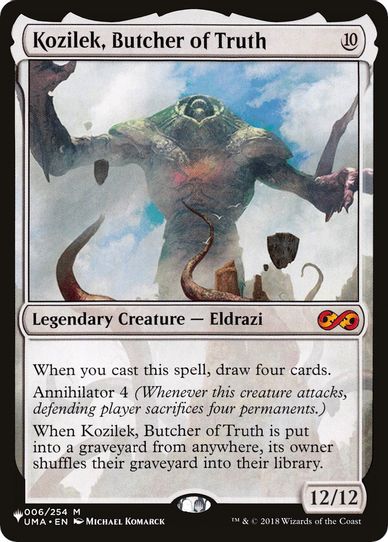 Kozilek, Butcher of Truth (6) [The List]