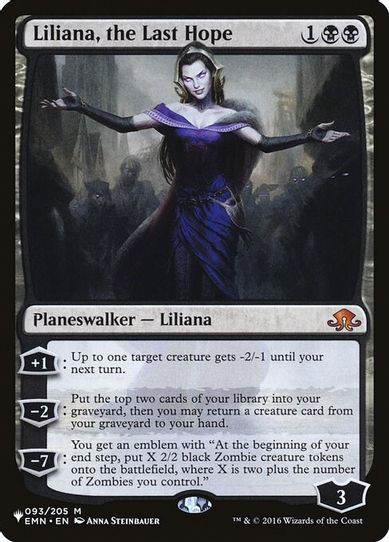 Liliana, the Last Hope (93) [The List]