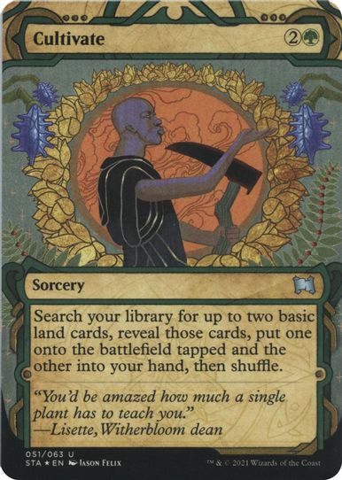 Cultivate (Foil Etched) (51) [Strixhaven: Mystical Archives]