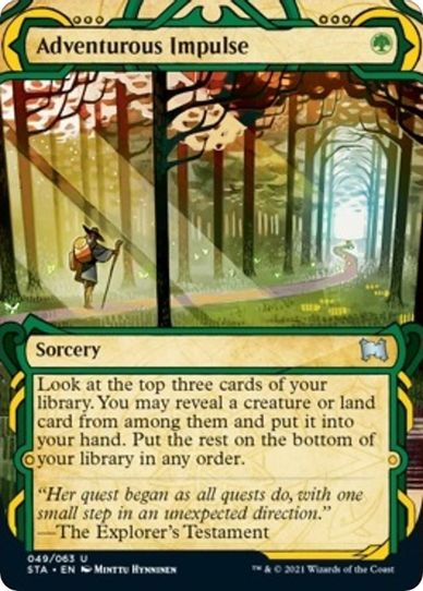 Adventurous Impulse (49) [Strixhaven: Mystical Archives]