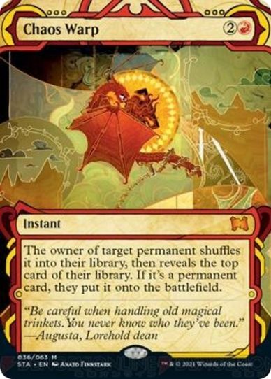 Chaos Warp (36) [Strixhaven: Mystical Archives]
