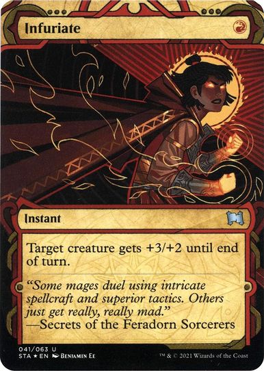 Infuriate (Foil Etched) (41) [Strixhaven: Mystical Archives]