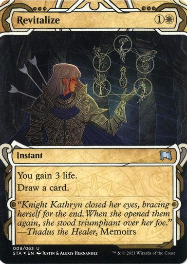 Revitalize (Foil Etched) (9) [Strixhaven: Mystical Archives]