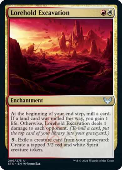 Lorehold Excavation (200) [Strixhaven: School of Mages]