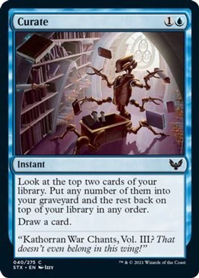Curate (40) [Strixhaven: School of Mages]