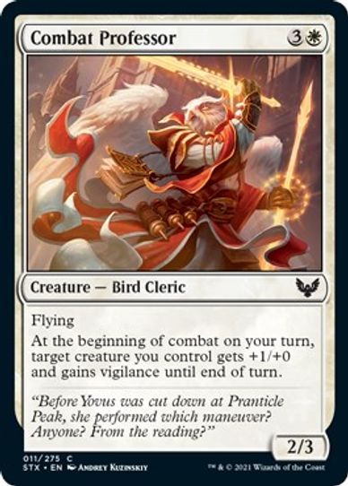 Combat Professor (11) [Strixhaven: School of Mages]