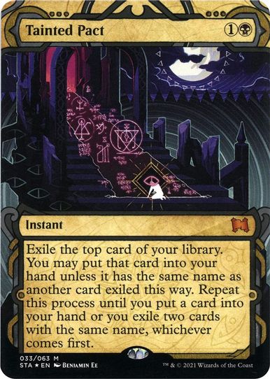 Tainted Pact (Foil Etched) (33) [Strixhaven: Mystical Archives]