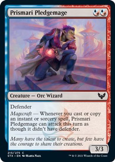 Prismari Pledgemage (215) [Strixhaven: School of Mages]