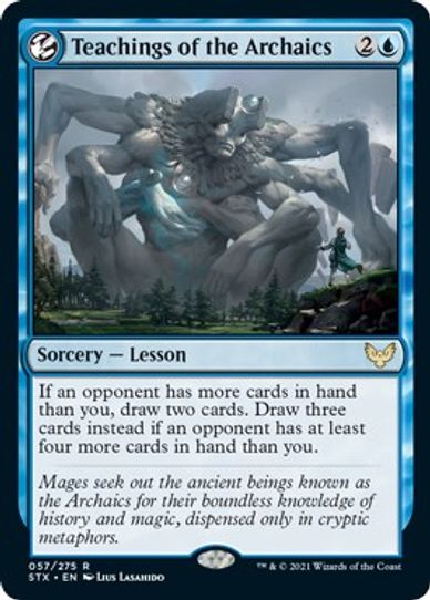 Teachings of the Archaics (57) [Strixhaven: School of Mages]