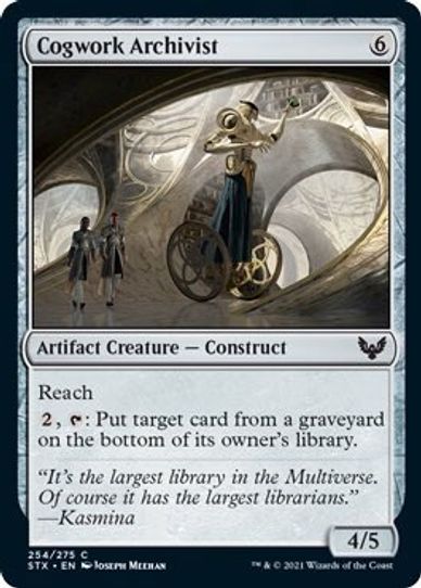 Cogwork Archivist (254) [Strixhaven: School of Mages]