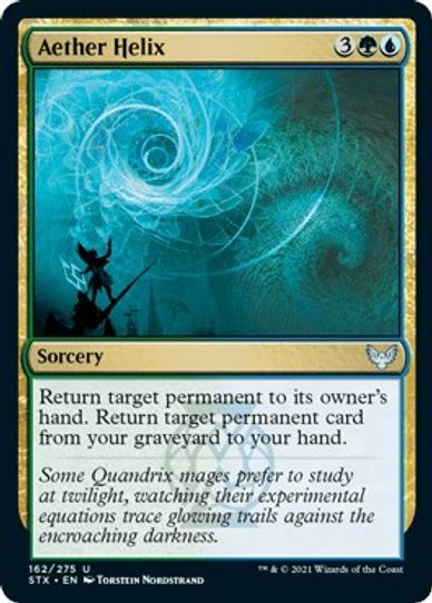 Aether Helix (162) [Strixhaven: School of Mages]