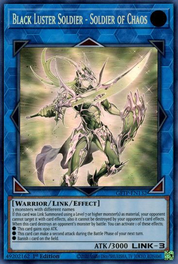 Black Luster Soldier - Soldier of Chaos (Ghost Rare) (GFTP-EN132) [Gho Pokemon Plug Black Luster Soldier - Soldier of Chaos (Ghost Rare) (GFTP-EN132) [Gho Pokemon Plug