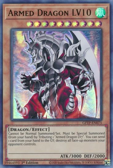 Armed Dragon LV (GFTP-EN075) [Ghosts From the Past]