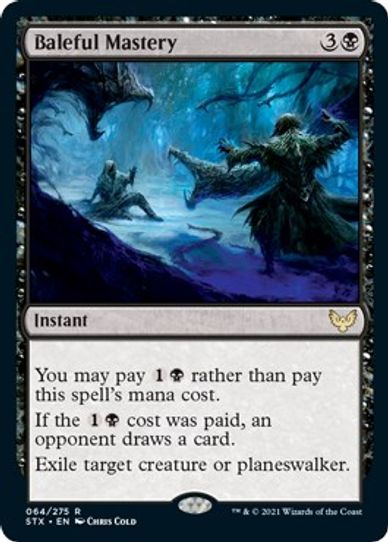 Baleful Mastery (64) [Strixhaven: School of Mages]