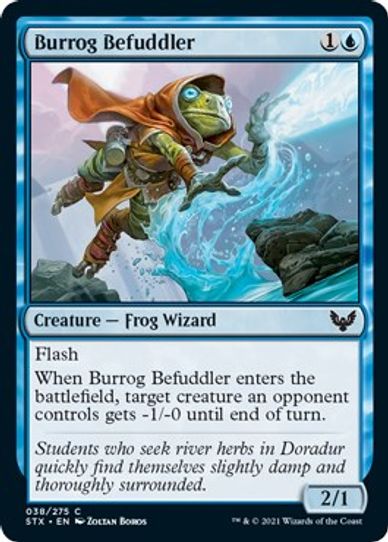 Burrog Befuddler (38) [Strixhaven: School of Mages]