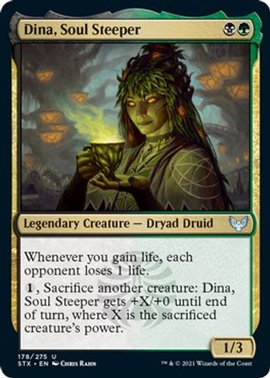 Dina, Soul Steeper (178) [Strixhaven: School of Mages]