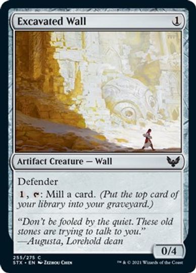 Excavated Wall (255) [Strixhaven: School of Mages]