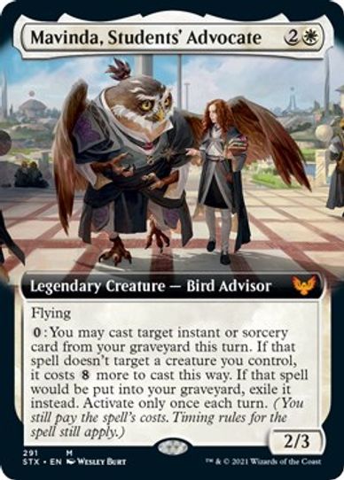 Mavinda, Students' Advocate (Extended Art) (291) [Strixhaven: School of Mages]
