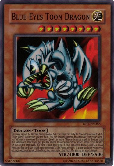 Blue-Eyes Toon Dragon (DB1-EN066) [Dark Beginning 1]