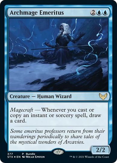 Archmage Emeritus (377) [Unique and Miscellaneous Promos]