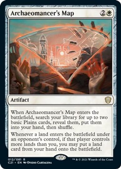 Archaeomancer's Map (12) [Commander 2021]