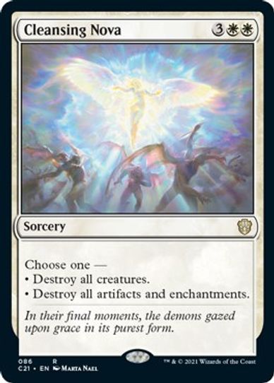 Cleansing Nova (86) [Commander 2021]